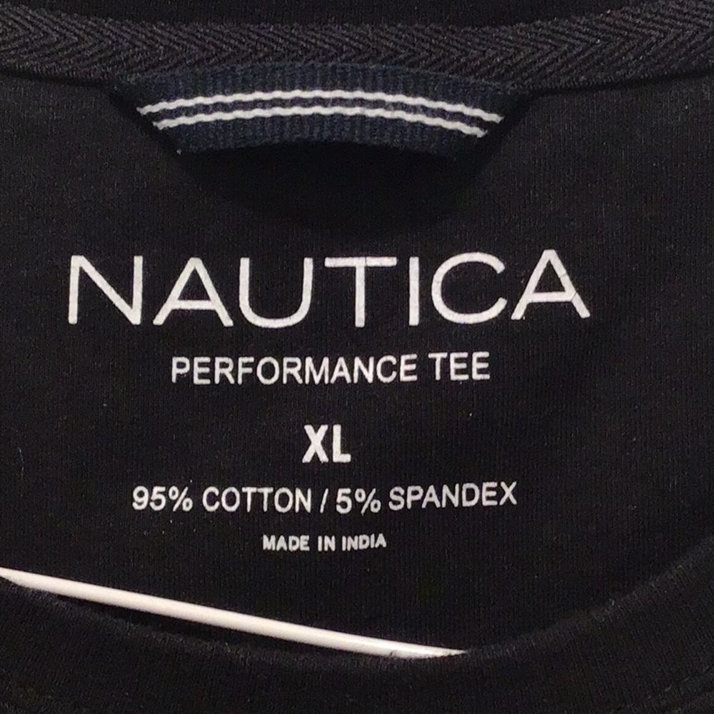 Nautica performance tee Mens XL (2 shirts) black - Picture 2 of 4